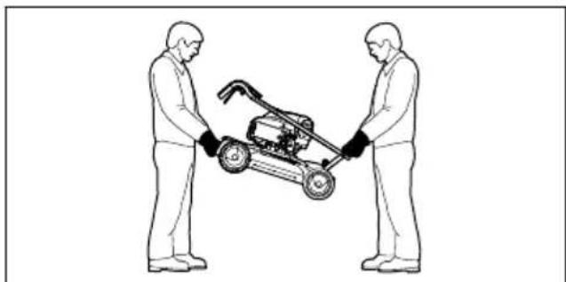 STIHL RM 4 RTP - Transportar el cortacesped a mano - 2