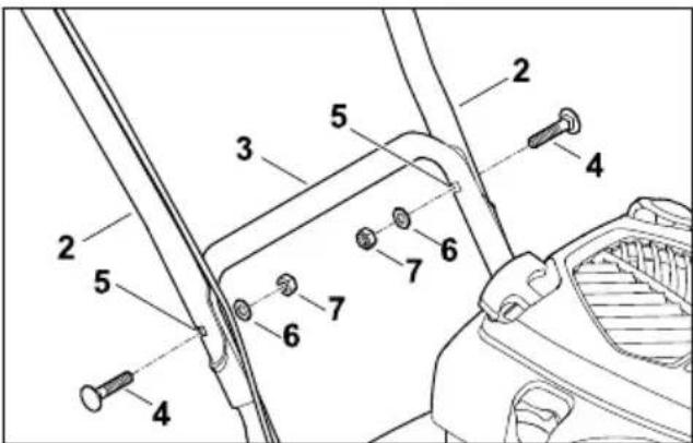 STIHL RM 4 RTP - Zamontowanie uchwytu kierujacego - 2