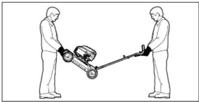 STIHL RM 4 RTP - Zales plaveja nešana - 1