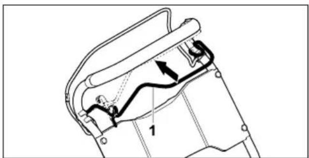 STIHL RM 4 RTP - Switching the Drive On and Off - 1