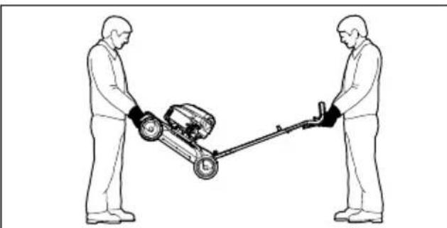 STIHL RM 4 RTP - Preprava sekačky na travu - 1