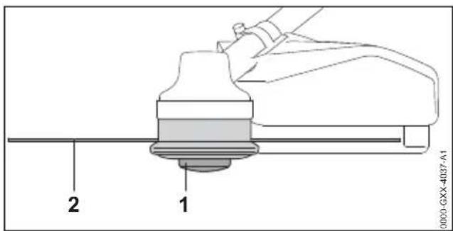 STIHL FS 561 CEM - Mähfäden an Mähköpfen AutoCut nachstellen - 1