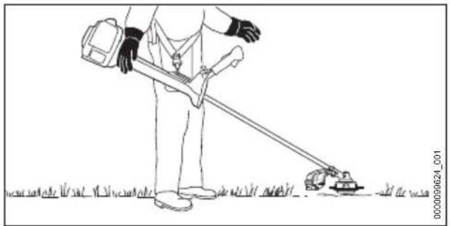 STIHL FS 561 CEM - Bilanciare il decespugliatore - 1