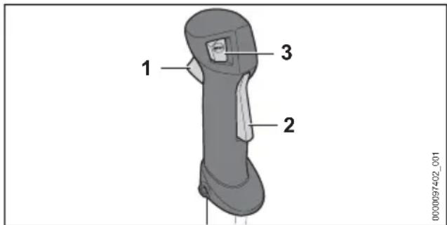 STIHL FS 561 CEM - Arrêt du moteur - 1