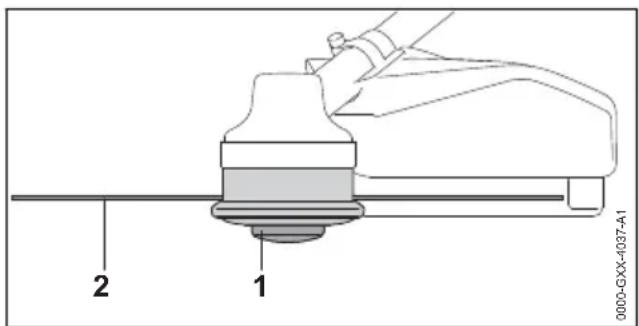 STIHL FS 561 CEM - Ajustage des fils de coupe sur les têtes faucheuses AutoCut - 1