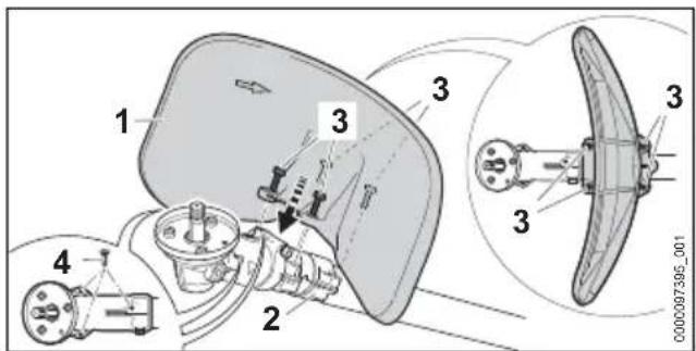 STIHL FS 561 CEM - Schutz für Häckselmesser anbauen - 1