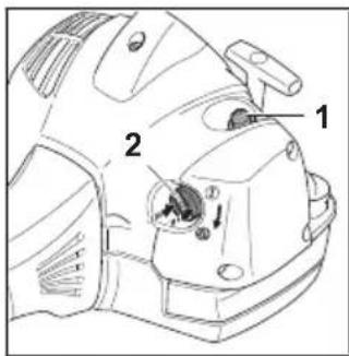 STIHL FS 561 CEM - Mise en route du moteur - 1