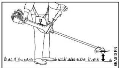 STIHL FS 410 CEM - Bilanciamento dell'apparecchiatura - 2