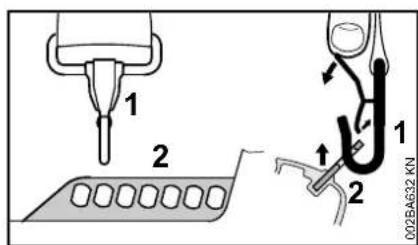 STIHL FS 410 CEM - Addossamento degli spallacci - 3