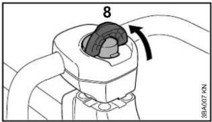 STIHL FS 410 CEM - Montaggio del manico tubolare - 3