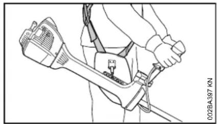 STIHL FS 410 CEM - Harnais - 1