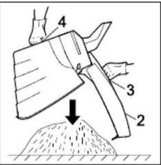 STIHL RMA 443 PV - Ruohonkeruusäiliön tyhjennys - 4