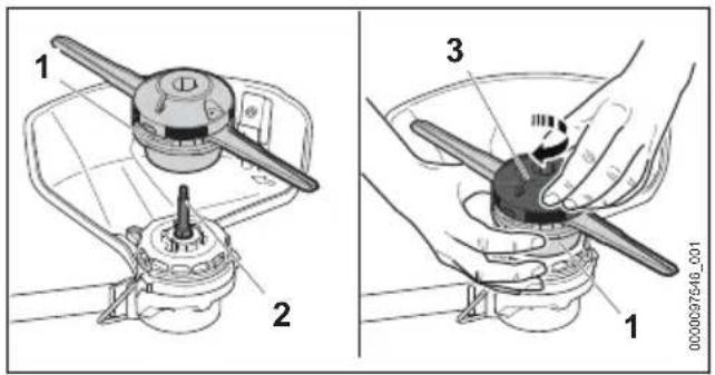 STIHL FSA 60 R SET - Mähkopf anbauen - 1