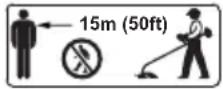 STIHL FSA 60 R SET - WARNING - 1