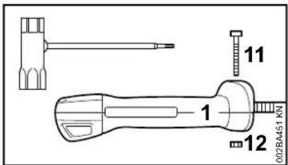 STIHL FS 460 CEM - Montage du guidon - 8