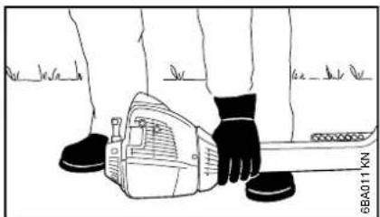 STIHL FS 460 CEM - Avviamento/arresto del motore - 7