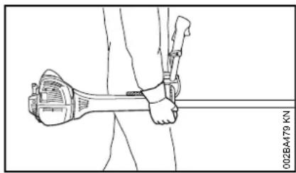 STIHL FS 460 CEM - Trasporto dell'apparecchiatura - 1