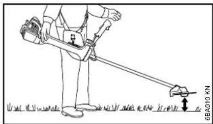 STIHL FS 460 CEM - Positions d'équilibre - 2