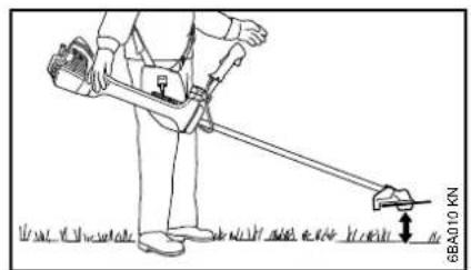 STIHL FS 460 CEM - Gerät ausbalancieren - 2