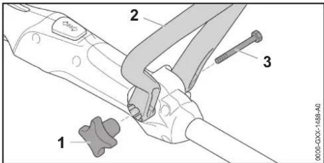 STIHL FSA 57 SET - Montaggio dell'impugnatura circolare - 1