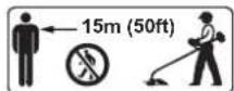 STIHL FSA 57 SET - Symboles d'avertissement - 7