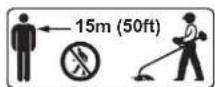STIHL FSA 57 SET - Simboli di avvertimento - 7