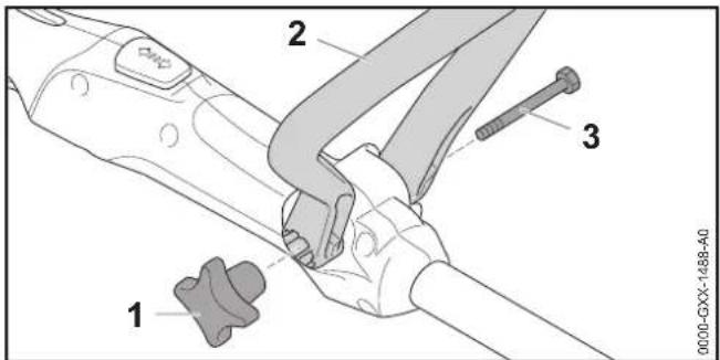 STIHL FSA 57 SET - Rundumgriff anbauen - 1