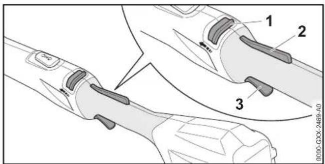 STIHL FSA 57 SET - Motorzeis inschakelen - 1
