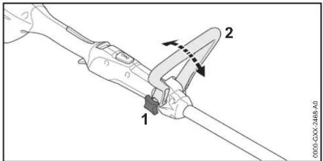 STIHL FSA 57 SET - Rundumgriff einstellen - 1