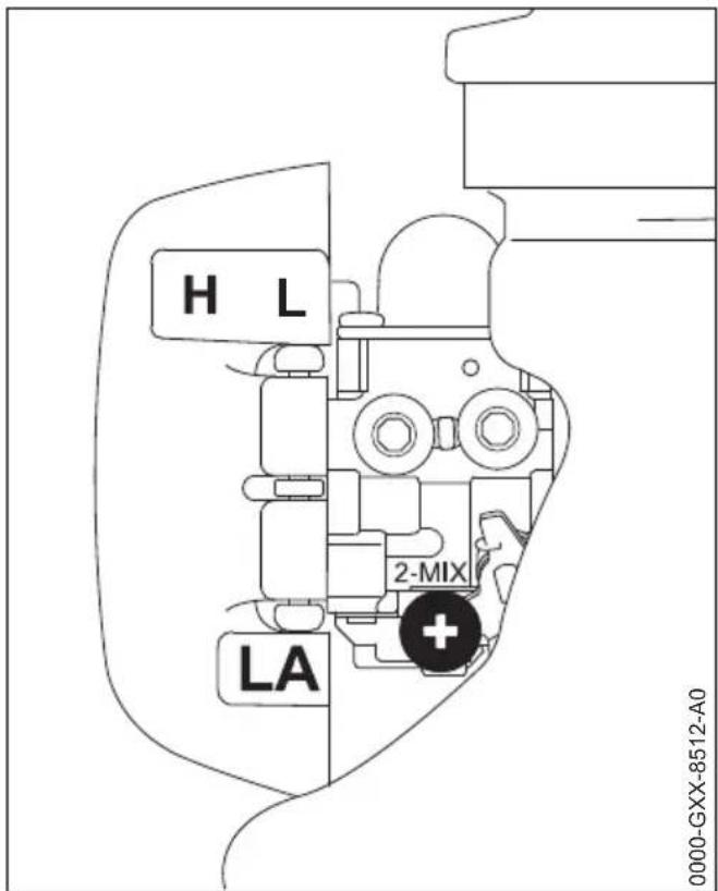STIHL FS 55 R - Leerlauf einstellen - 1