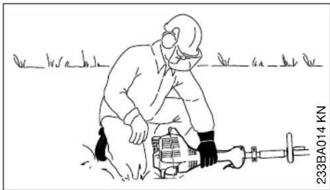 STIHL FS 55 R - Bedienungselemente - 5