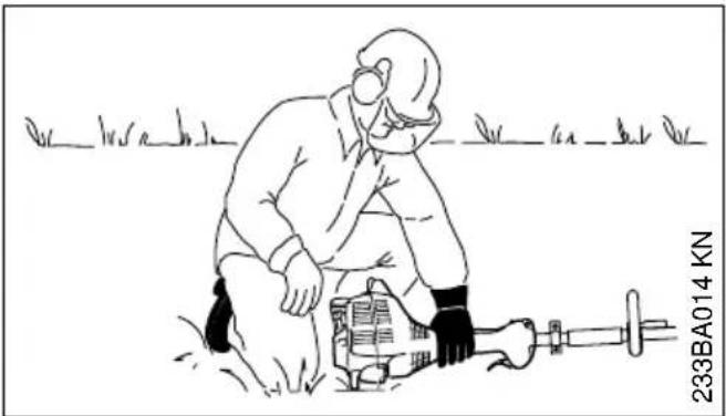 STIHL FS 55 R - Avviamento - 2