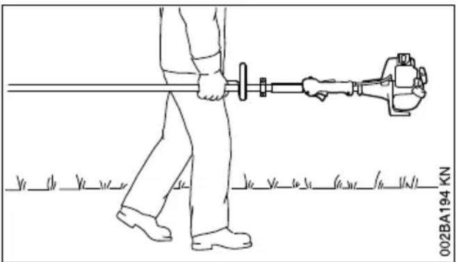 STIHL FS 55 R - Trasporto dell'apparecchiatura a motore - 1