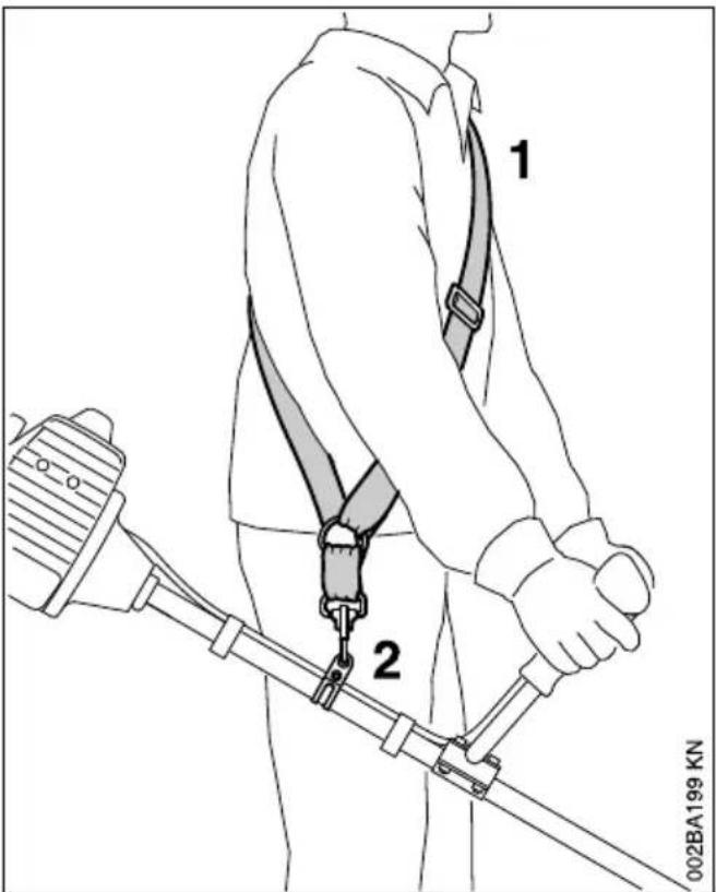 STIHL FS 55 R - Harnais simple - 1
