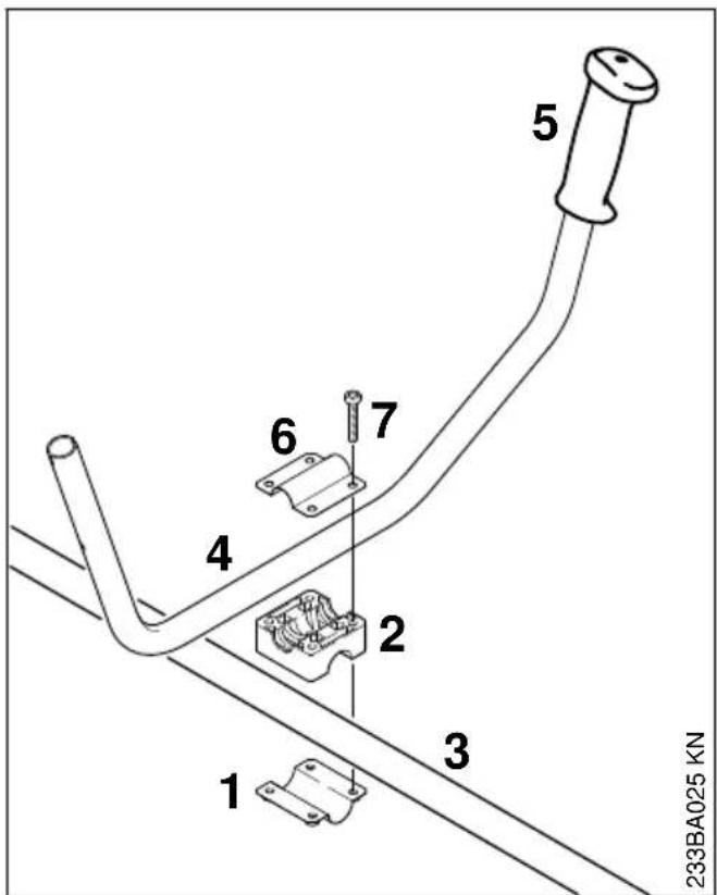 STIHL FS 55 R - Griffrohr anbauen - 1