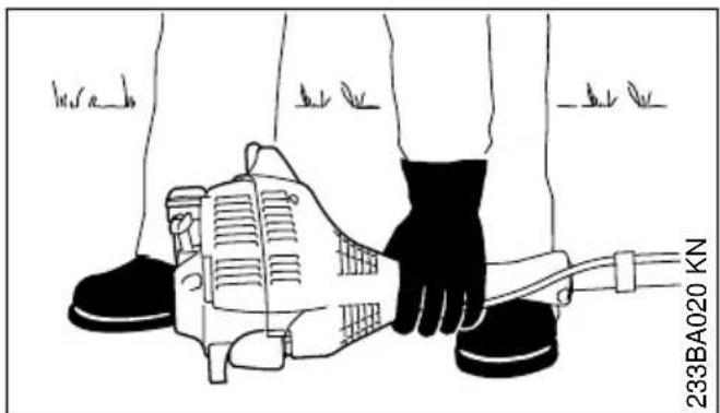 STIHL FS 55 R - Bedieningselementen - 4