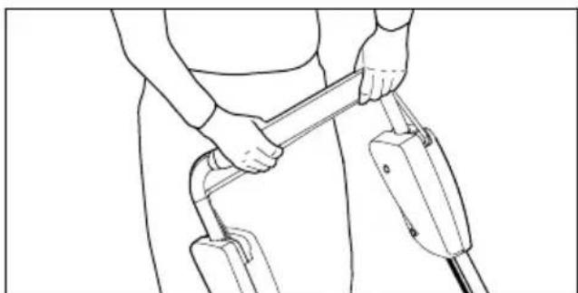 STIHL RM 2 RT - Segurar e conducir o cortador de relva - 1