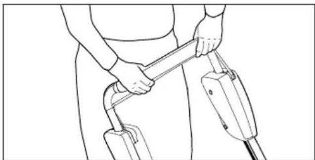 STIHL RM 2 RT - YdepxBaHne n nepemeeHne ra3OHOKOJIKN - 1