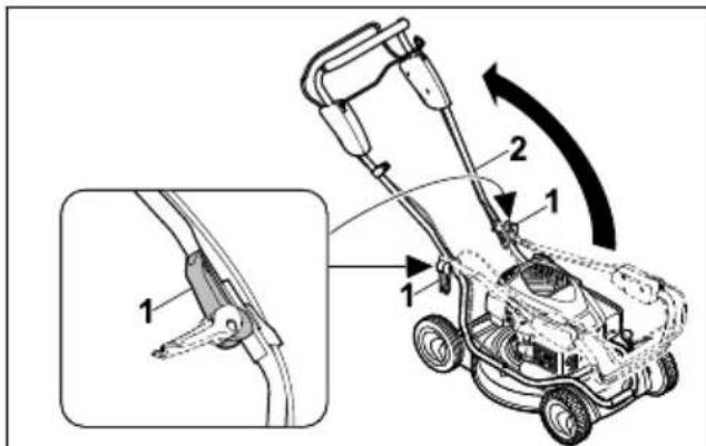 STIHL RM 2 RT - Apertura manubrio - 1