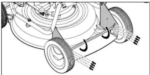 STIHL RM 2 RT - Indstil klippehjden - 1