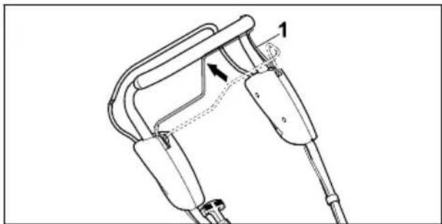 STIHL RM 2 RT - Mise en marche/arrêt de l'entraînement - 1