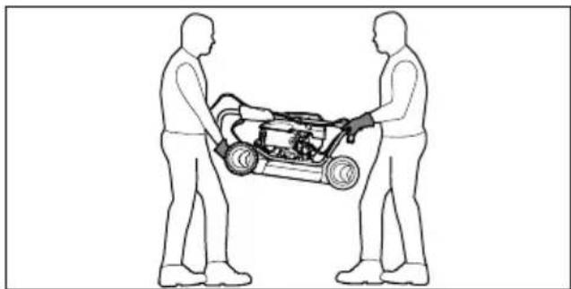 STIHL RM 2 RT - Prepravovanie kosačky na trávu - 2