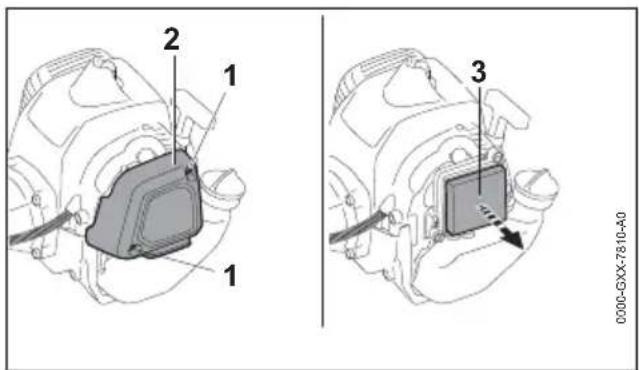 STIHL FS 235 R - Luftfilter ersetzen - 1