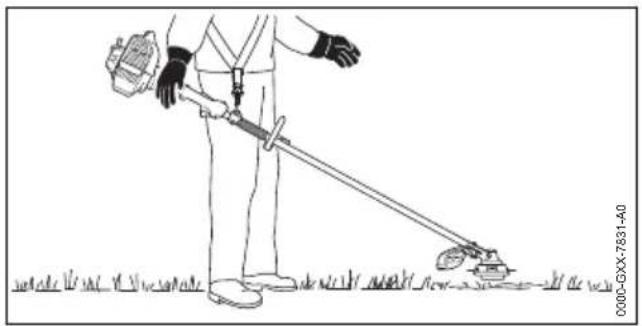STIHL FS 235 R - Bilanciare il decespugliatore - 1