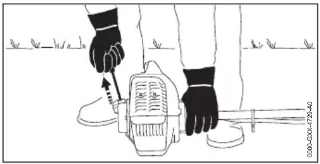 STIHL FS 235 R - Contrôle de la débroussailleuse français - 1
