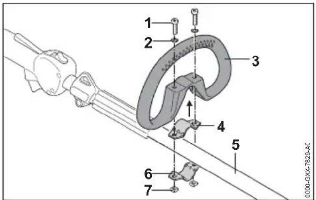 STIHL FS 235 R - Rundumgriff anbauen - 1