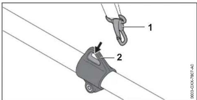 STIHL FS 235 R - Équilibrage de la débroussailleuse - 2
