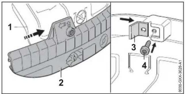 STIHL FS 235 R - Montaggio del grembiule - 1