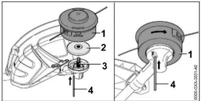 STIHL FS 235 R - Mähkopf anbauen - 1