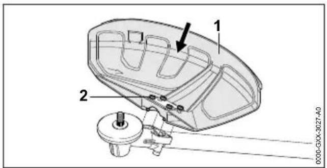STIHL FS 235 R - Montage du capot protecteur - 1